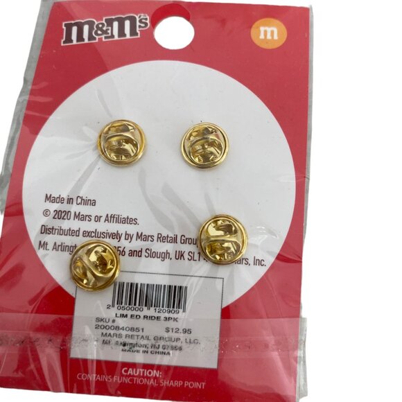 M&MS Limited edition pin set lot 3 Ride with M bike plane and truck enamel - Picture 4 of 4